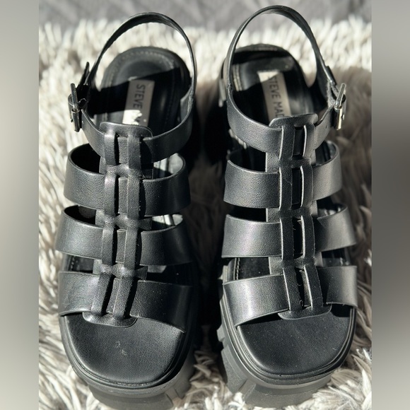 Steve Madden Platform Sandals Size 6 - Picture 3 of 7